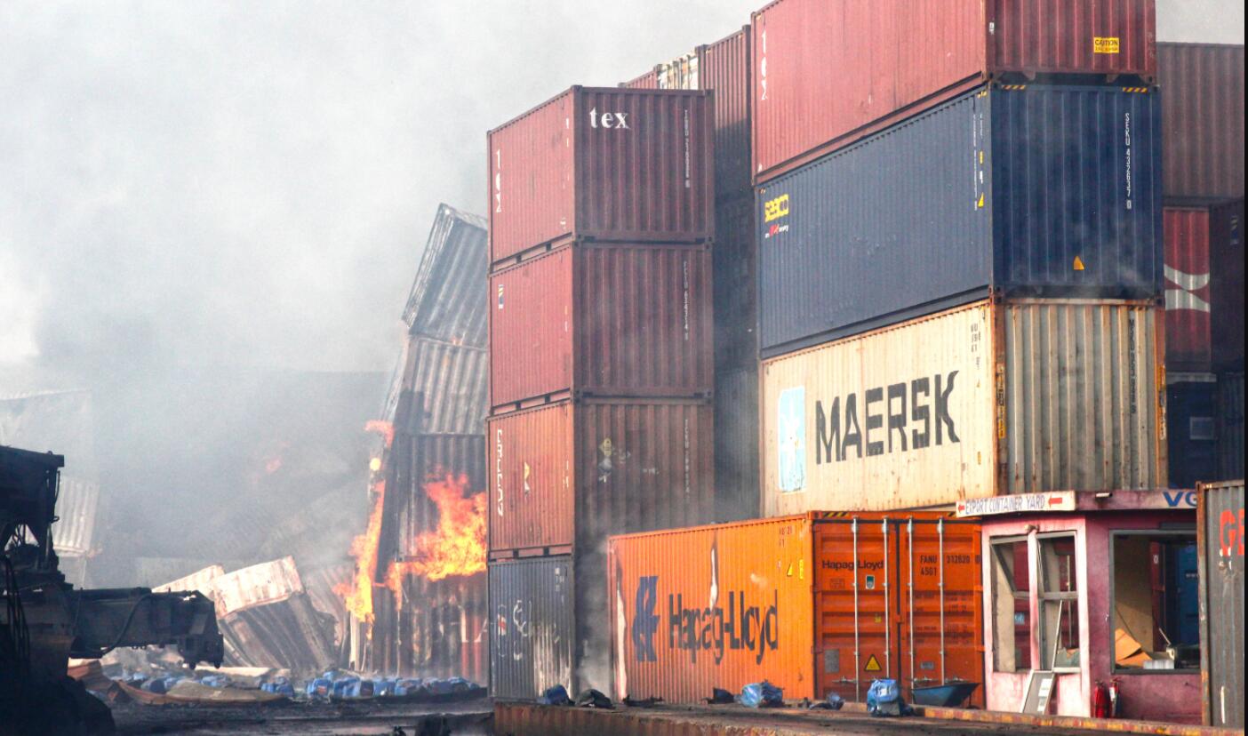 孟加拉國集裝箱堆場火災致至少14人死亡