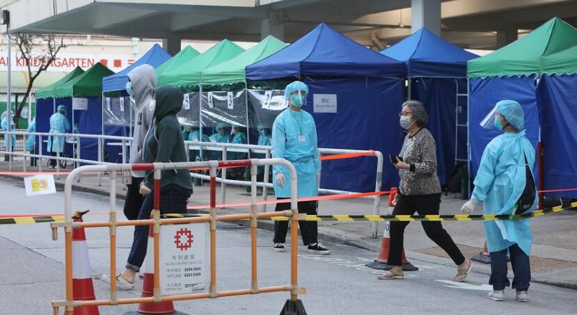 荃灣等三區多座大廈污水呈陽性 政府向居民派19萬個快測包