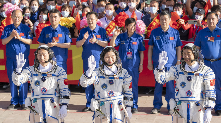 神舟十四號航天員進入天舟四號 後續還將進入天舟三號