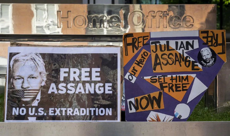 英國內政大臣批准向美國引渡阿桑奇