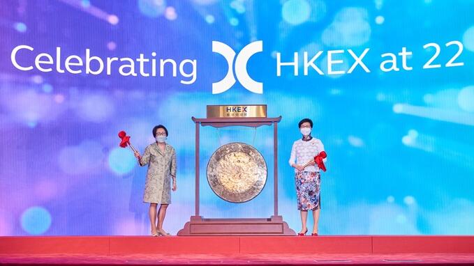 新經濟公司垂青港交所 去年集資額佔比達九成