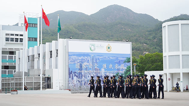 懲教署：利用AI學習中式步操 以最佳狀態邁步慶回歸