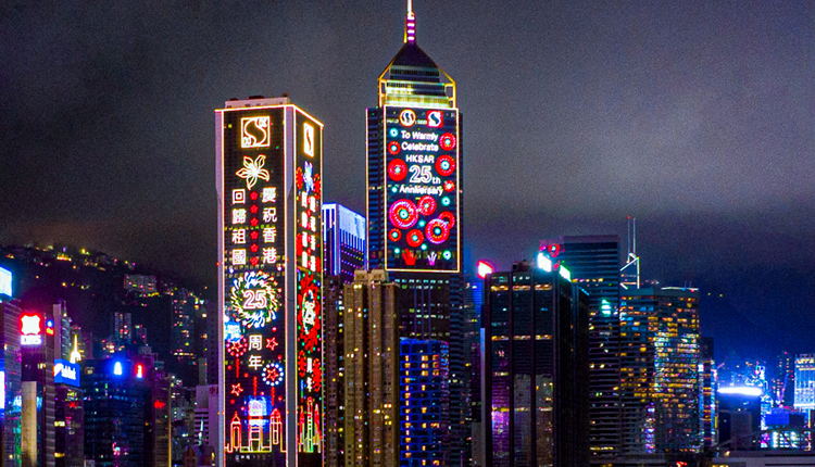 新地力推十活動與市民同慶回歸