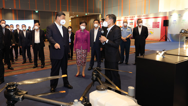 港創科界人士：習近平考察香港科學園有巨大鼓舞作用