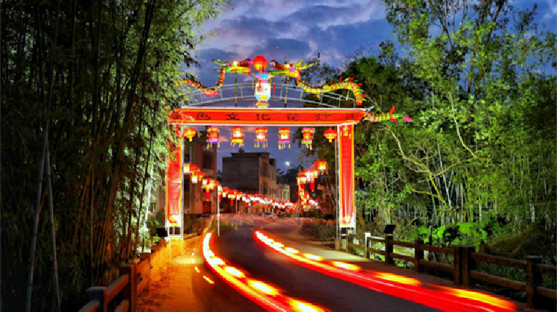 茂名市非物質文化遺產項目信宜花燈大放異彩