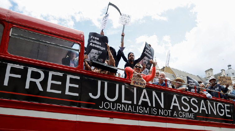 維基解密創始人阿桑奇再次就被引渡到美國提起上訴反對