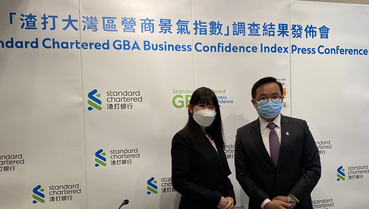 渣打及貿發局公布上季大灣區營商景氣指數 籲廠商留意感恩節急單