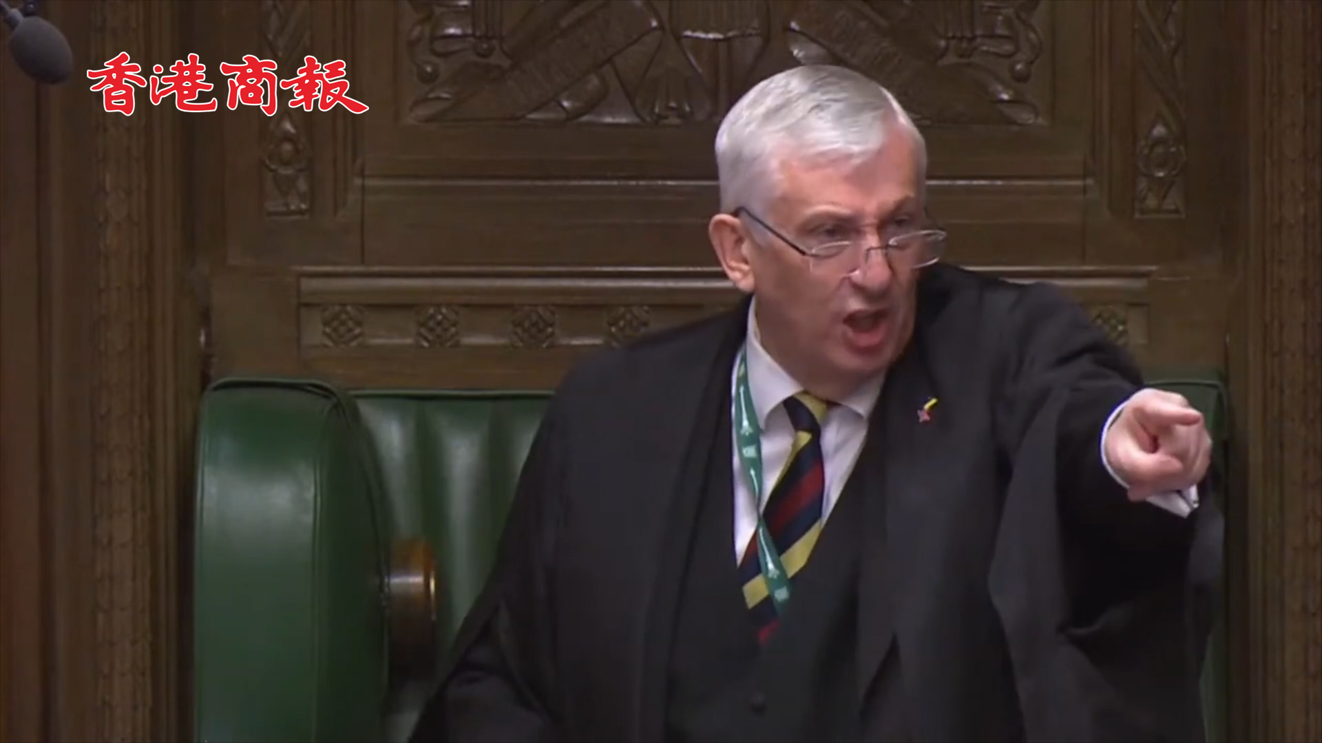 有片丨約翰遜辭職後首次議會質詢現場：議員起鬨 議長大叫「閉嘴」趕人