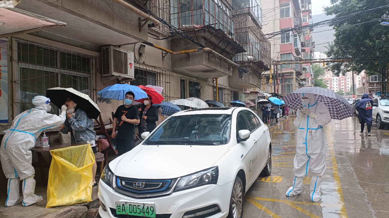 甘肅昨增病例52＋517例 本輪疫情累計超2000例