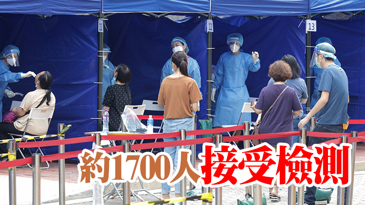 深水埗白田邨麗田樓發現14宗陽性個案