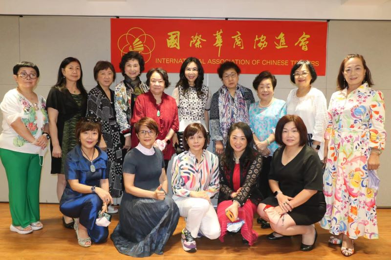 國際華商協進會邀譚兆璋講釣魚島地緣政治