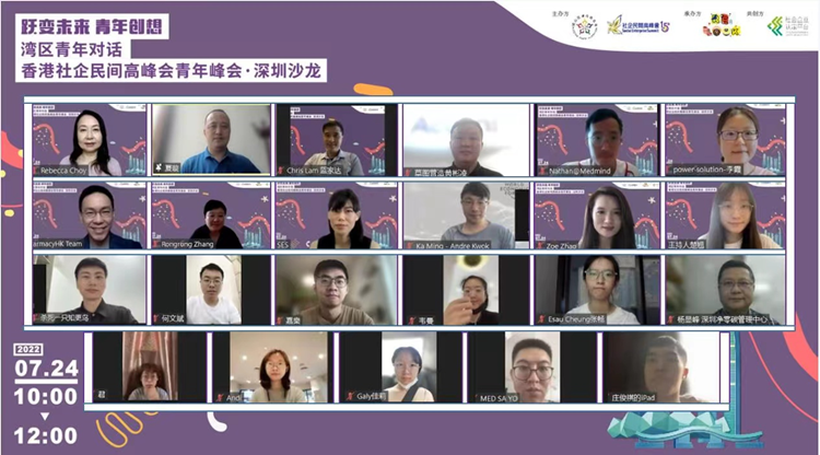  灣區青年共談深港社會創新