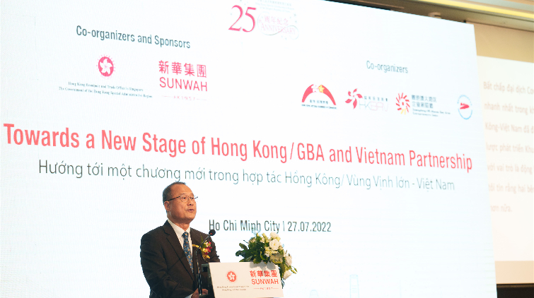 蔡冠深：全力助推粵港澳大灣區與越南合作