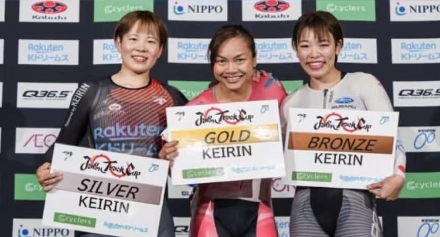 本港單車名將李慧詩於日本盃場地賽奪金 