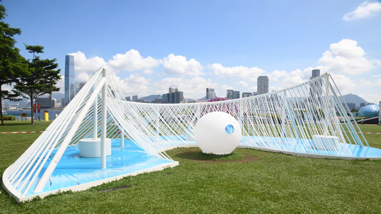 圖集 | 添馬公園設大型戶外藝術裝置 慶祝香港特區成立25周年
