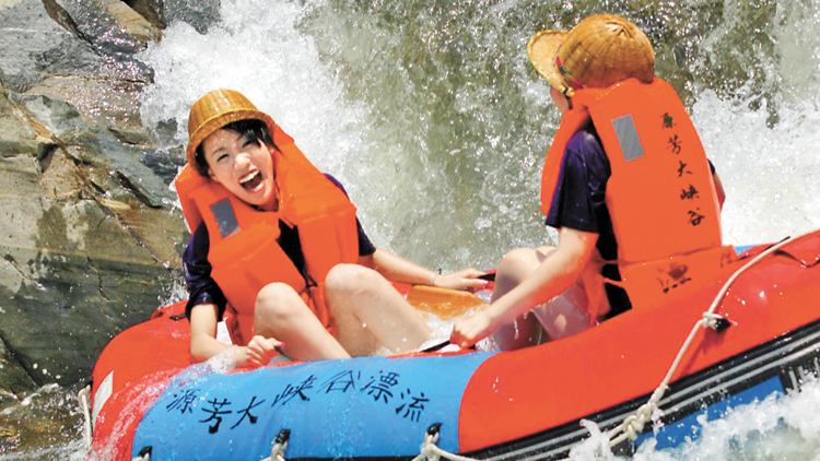 【萬水千山總是情】「涼緣」美景盡享 休寧漂流迎客