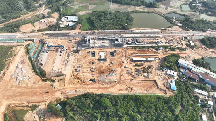 【融通大灣區】有片丨廣汕高鐵建設進入關鍵節點 通車將助力惠州加速融灣