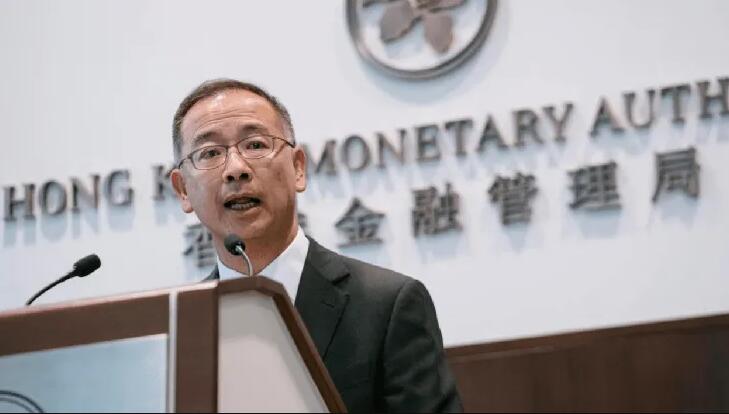 金管局總裁余偉文快速抗原測試呈陽性 正進行隔離