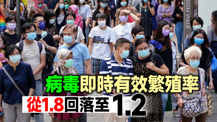 梁栢賢：數據顯示疫情明顯已有見頂回落趨勢