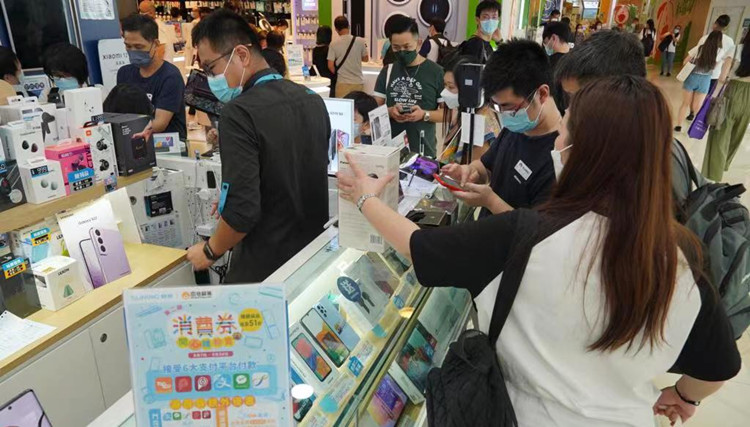 第二期消費券發放 帶動商場人財兩旺