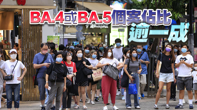 本港7日新增4274宗確診個案 再多5名患者離世