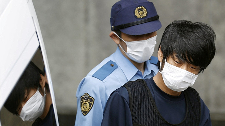 日媒：槍殺安倍嫌犯至今未道歉或反省