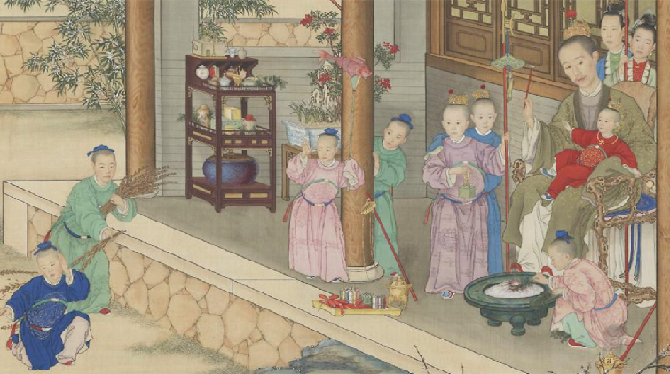 香港故宮「紫禁一日——清代宮廷生活」將展印版圓明園圖冊