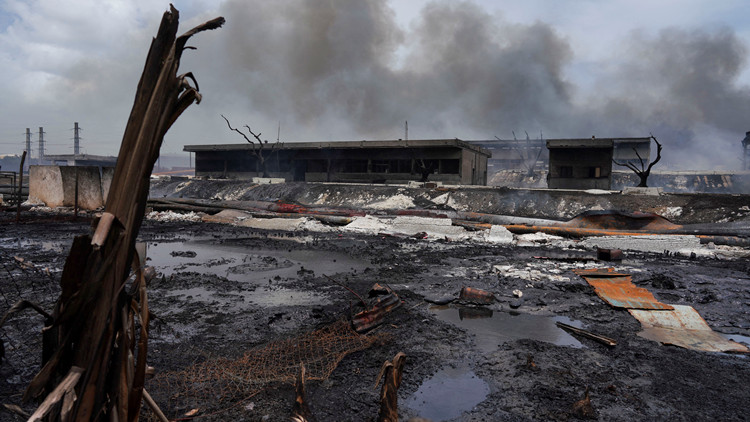 古巴一儲油基地失火引發爆炸 消防員1死14失蹤