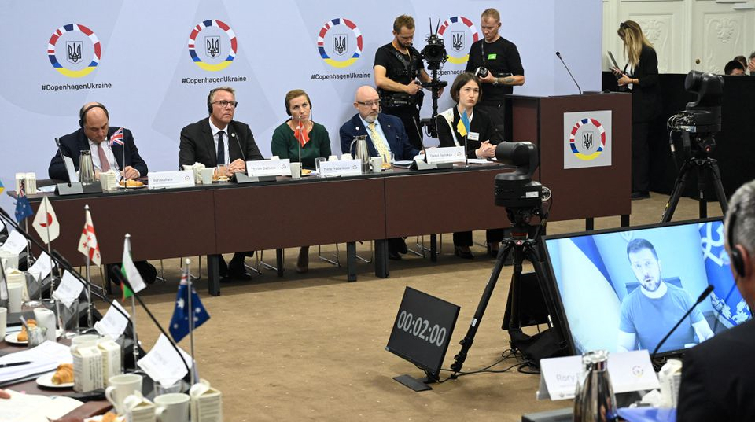 英國和丹麥承諾向烏克蘭提供更多資金及武器援助