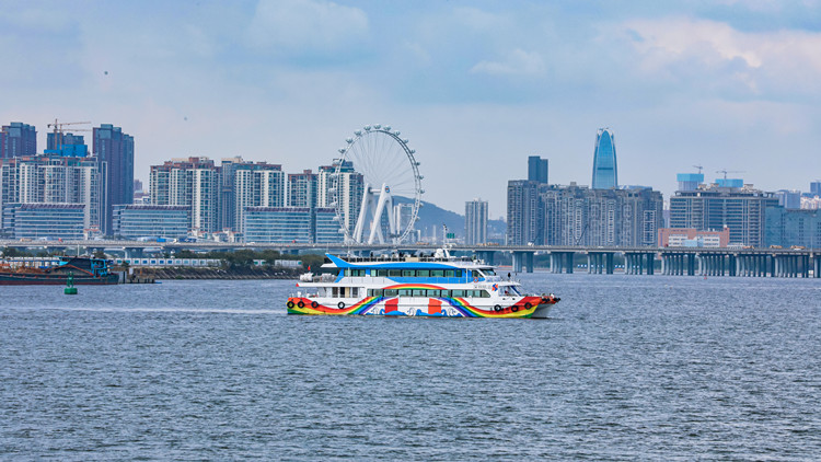 【融通大灣區】深圳機場碼頭首條海上觀光航線開航 「空海聯運」助力灣區互聯互通