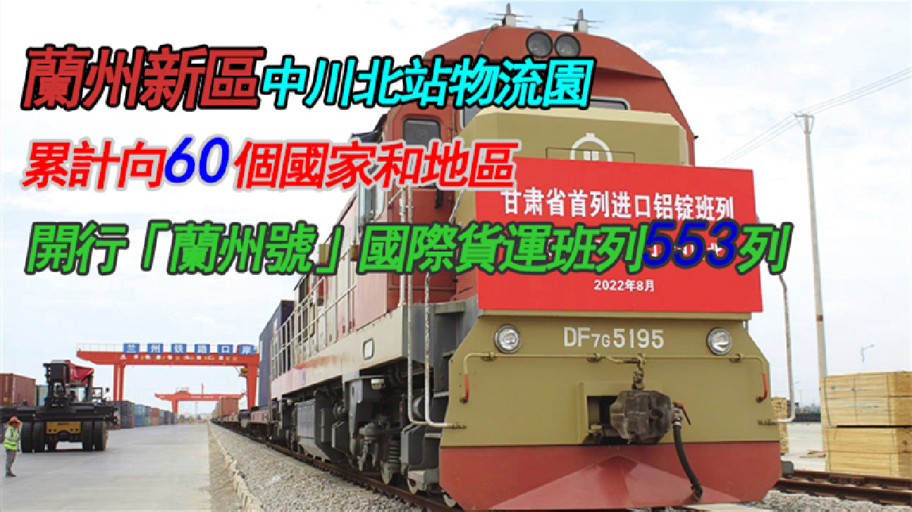 蘭州新區通道經濟發展提速撐外貿量質齊升