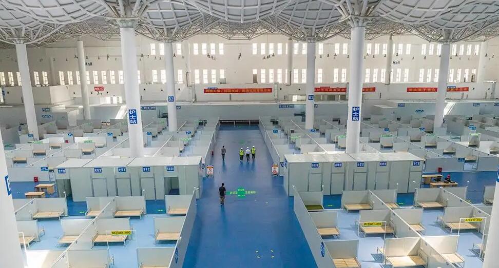 海南已啟用隔離房間2.6萬餘間 建成方艙床位2.1萬餘張