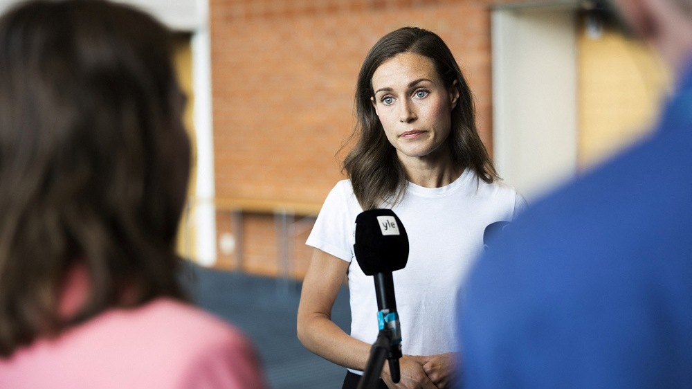 有片丨芬蘭總理馬琳夜蒲片流出 網民促馬上落台