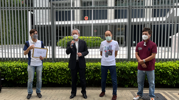 香港的士小巴商總會政總請願 促修例打擊非法載客取酬平台