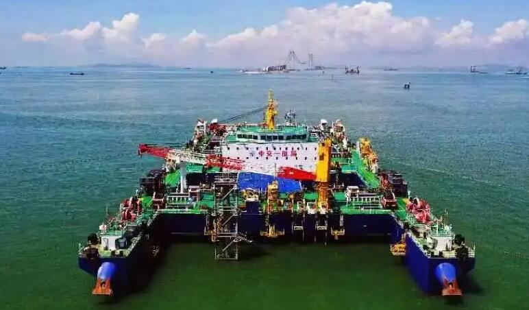 深中通道海底隧道沉管安裝向最後500米發起衝刺