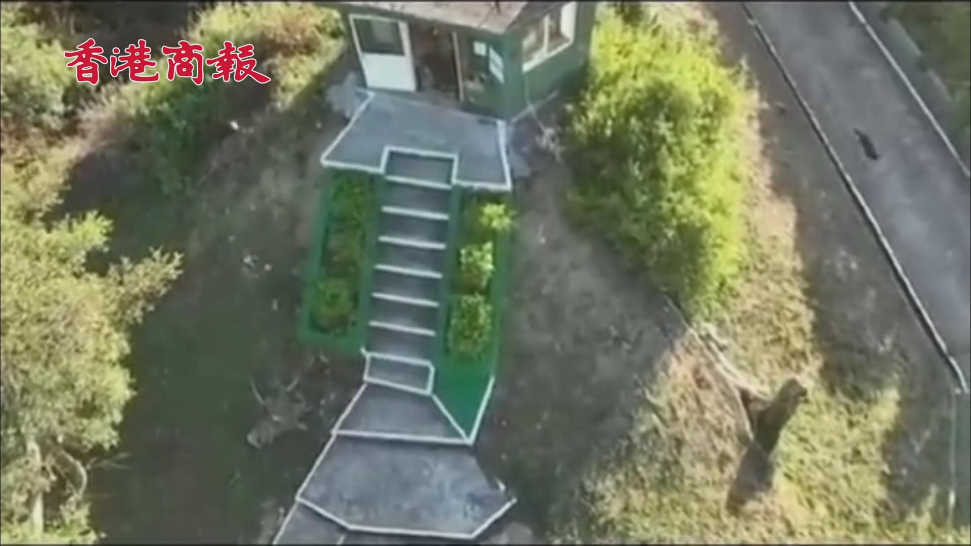 有片 | 飛得有多近？台軍士兵向大陸無人機丟石頭