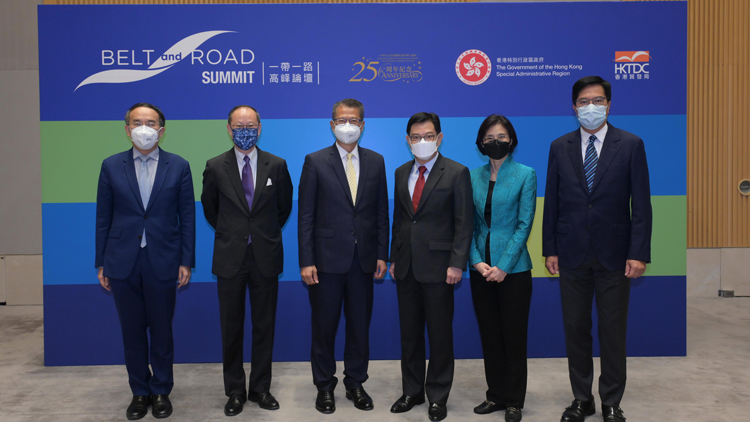 陳茂波宴請新加坡副總理王瑞杰 冀與新加坡和其他東盟國家加強經貿合作