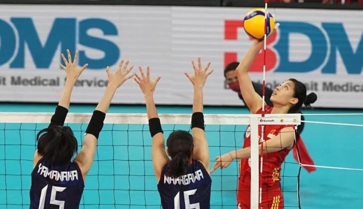 女排亞洲盃中國1:3不敵日本 獲得亞軍