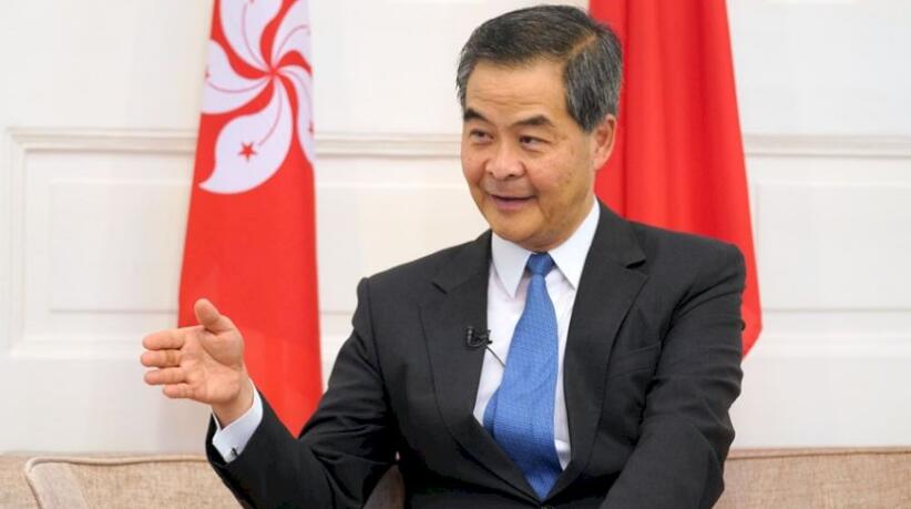 梁振英：香港在促進「一帶一路」民心相通方面有很多優勢