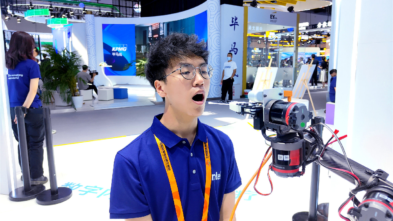 大學生智能科技爭艷2022年服貿會