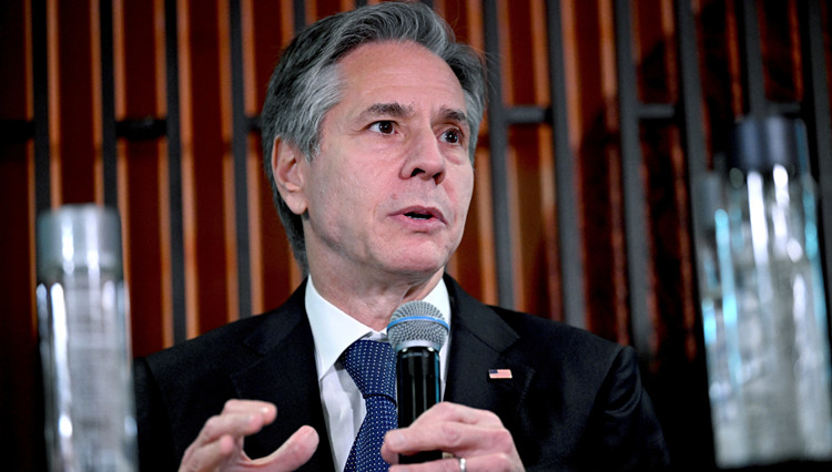 外媒：美國務卿布林肯突訪基輔