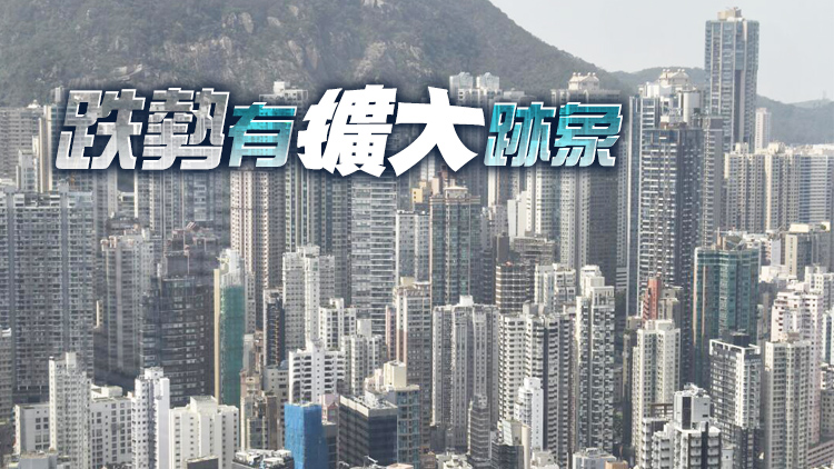 中原：CCL連跌8周累挫5.09% 樓價穩步向下