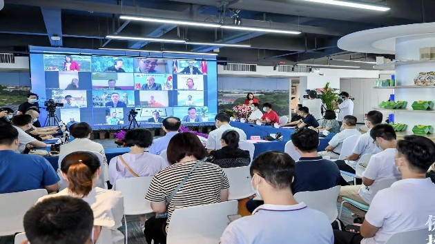 廈門集美區通過視頻 實現國際雲招商