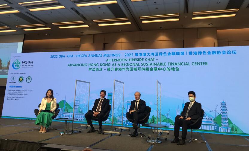 歐冠昇：綠債市場增長強勁 今年已發4000億元