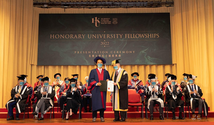 新世界鄭志剛推動社會創新 獲頒港大名譽大學院士