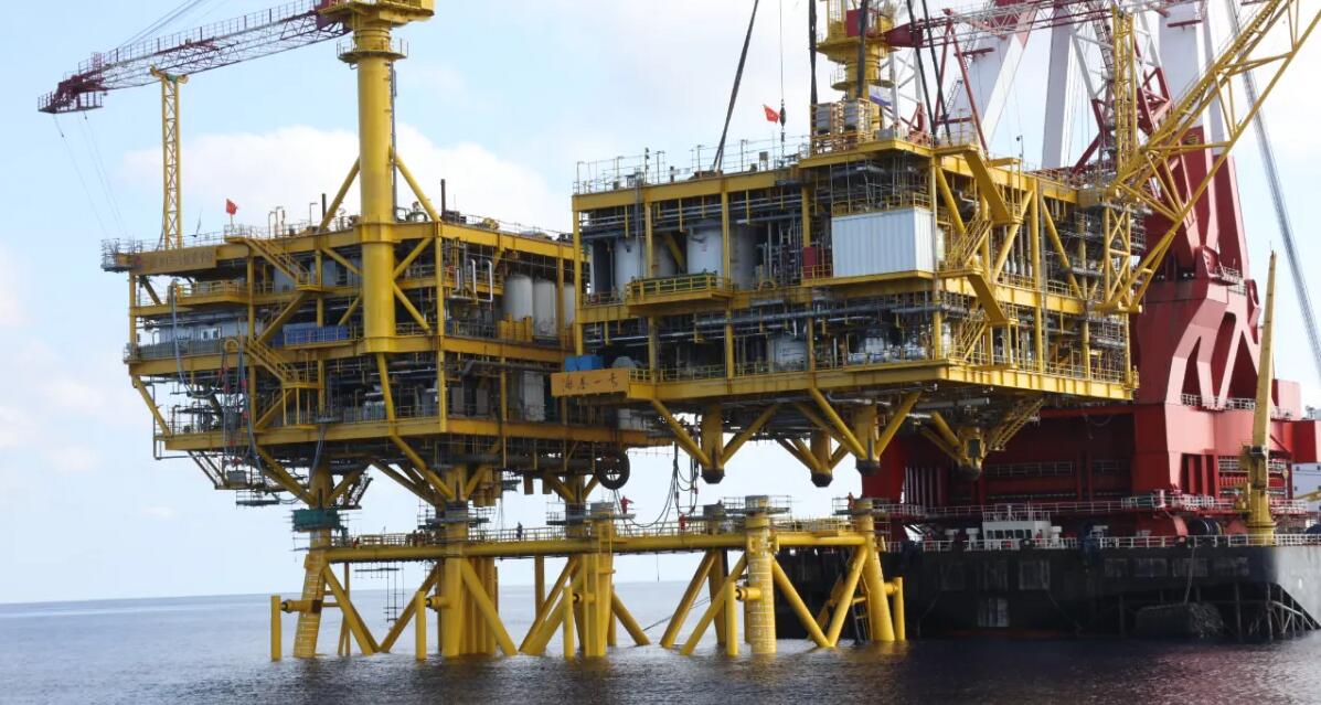 亞洲第一深水導管架平台「海基一號」投用