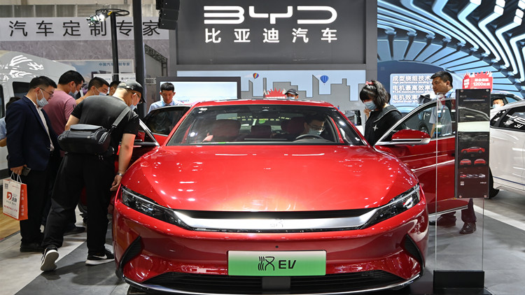 深圳市新能源汽車銷量大幅增長 比亞迪前9月銷量突破100萬輛