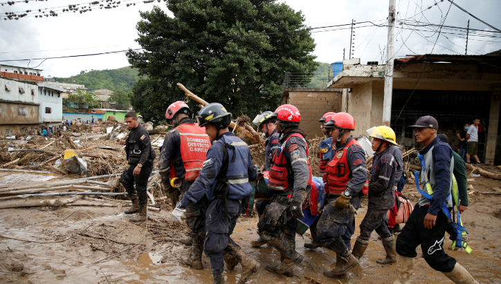 委內瑞拉洪水和山體滑坡已致至少25人遇難