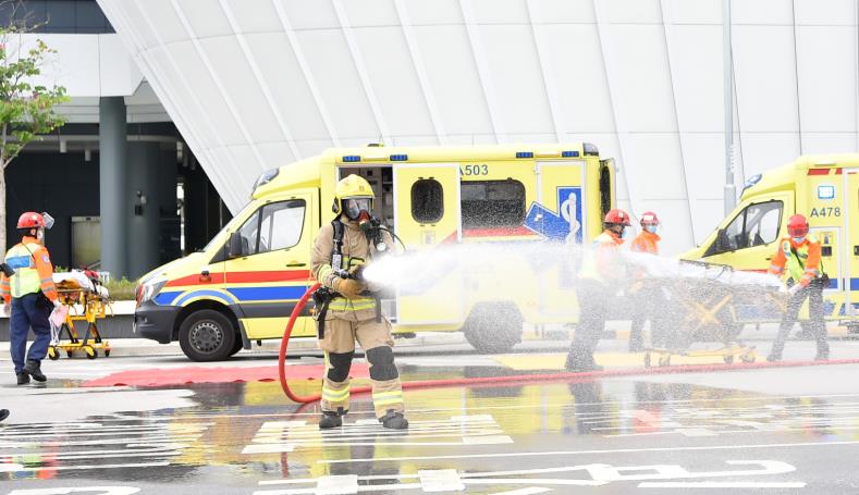 楊恩健：抗疫三年 消防處助香港市民渡難關