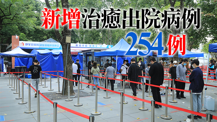 內地13日新增本土確診249例和本土無症狀感染者1010例